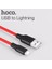 Hoco X21 USB To iPhone Lightning 2A Silikon Hızlı Şarj ve Data KABLOSU-(5775) - EMY9330-3459 2