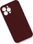 Newface iPhone 13 Pro Max Kılıf Lansman Legant Silikon - Bordo 2