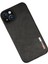 Newface iPhone 14 Plus Kılıf Loop Deri Silikon - Siyah 3