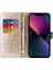 Oppo Reno 13F Deri Kart Yuvaları Çiçek Flip Için Flip Case (Yurt Dışından) 3