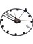 60CM Büyük Duvar Saatleri Sessiz Yuvarlak Minimalist Retro Stil Duvar Saatleri Dekoratif Modern Duvar Dekor Saati (Yurt Dışından) 3