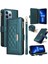 IPhone 13 Için Flip Case Pro Max Kayış Kart Yuvaları Cüzdan Darbeye (Yurt Dışından) 4