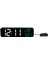 Led Müzik Çalar Saat 5 Ayarlanabilir Parlaklık 12/24h Büyük Ekran Sıcaklık Tarih Ekranı Dijital Saat Tak Ve Kullan Siyah (Yurt Dışından) 1