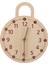 Vintage Dekoratif Saat Basswood Kontrplak Minimalist Sessiz Çiftlik Evi Duvara Monte Saat Ev Için A‑2 (Yurt Dışından) 3