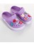 Samesa Mor Düz Aksesuarlı Clogs Sabo Doktor Hemşire Hastane Eva Yazlık Plaj - Günlük Terlik 1