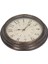 Vintage Duvar Saati Sessiz Kuvars Hareketi Yuvarlak Dekoratif Retro Asılı Saat Oturma Odası Yatak Odası Için 12 Inç Bronz (Yurt Dışından) 5