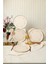 Taupe Bloom Nordıc Servis Tabağı 28 cm 6 Adet 22528 4