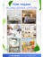 Beyaz Sabun Çubuklu Oda Kokusu Bambu Kokusu Kare Şişe White Soup Reed Diffuser 100ml 5