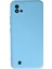 Newface Realme C11 2021 Kılıf Nano Içi Kadife Silikon - Mavi 1