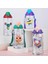 Büyük Boy - Kılıflı 2 Ayrı Kapaklı Pipetli/pipetsiz Tritan Su Matarası 700 ml 4