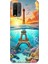 Xiaomi Redmi 9t Uyumlu Denizaltında Eyfel Hayali Desenli Silikon Kılıf 1