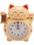 Şanslı Kedi Saati Doğru Plastik Sevimli Karikatür Iyi Şanslı Kedi Çalar Saat Ev Için Sarı Yf2025d (Yurt Dışından) 1