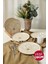 Taupe Bloom Nordıc Pasta Tabağı 22 cm 6 Adet 22529 1