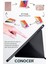 Galaxy Tab S9 Fe / S10 Fe 10.9” Inç Uyumlu Kalem Bölmeli Katlanabilir Standlı Koruyucu Tablet Kılıfı 3
