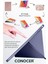 iPad 11 A16 2025 10. Nesil 10.9 Tablet Kılıfı Yumuşak Kalem Bölmeli, Uyku Modlu, Tri Folding Stand 4