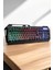 Q Klavye Rgb Işıklı Klavye ve Mouse Seti Kablolu Mouse Hediyeliş 4