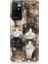 Xiaomi Redmi 10 Uyumlu Kedi Kalabalığında Kaos Desenli Silikon Kılıf 1
