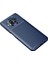 Newface Xiaomi Mi 10T Lite Kılıf Auto Focus Karbon Kapak - Lacivert 2