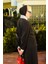 Yazlık Siyah Şifon Abaya – (Sadece Abaya-Içi Gösteriyor) 3