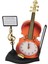 Enstrüman Çalar Saat Gitar Şekli Sabit Taban Aa Pil İle Çalışan Güçlü Abs Vintage Masa Saati Yatak Odası Ofis Masası Için (Yurt Dışından) 3