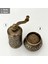Glıos Bakır Zamak Karabiber Baharatlık El Değirmeni Öğütücü Grinder 11 cm 5