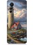 Xiaomi Mi 12 Pro Uyumlu Kayalıkta Gök Altında Deniz Feneri Desenli Silikon Kılıf 1