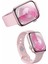 Lider Global Pembe Akıllı Saat 49MM Ios & Android Uyumlu Arama Özellikli 3
