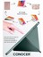 iPad 11 A16 2025 10. Nesil 10.9 Tablet Kılıfı Yumuşak Kalem Bölmeli, Uyku Modlu, Tri Folding Stand 4