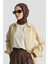 Keten Basic Gömlek 25Y3726 Limon 1