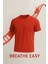 Kaelaurean Erkek Performans Spor Tişört Hızlı Kuruyan Esnek ve Dayanıklı Kumaş Nem Emici Spor T-Shirt 4