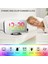 Dinamik Rgb Işıklı Dijital Çalar Saat Kısılabilir Parlaklık Ayarlanabilir Erteleme Fonksiyonu USB Şarj Portu Aynalı Saat 12H/24H Yatak Odası Ev Ofis Dekoru Duvara Monte (Yurt Dışından) 1