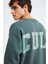 Cult Oversize Yeşil Sweatshirt 3