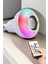 Kablosuz Bluetooth Hoparlör LED Lamba 5