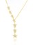 Zirkon Taşlı Gold Kaplama Yıldız Tasarım 925 Ayar Gümüş Kadın Kolye 201024390 1