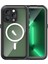 Newface iPhone 14 Pro Kılıf Red Pepper Magneticsafe Su Geçirmez Kılıf - Siyah-Gri 4