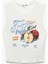 Meyve Baskılı Kolsuz Slim Fit Bisiklet Yaka Crop Bluz 3