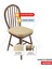 6'lı Standartfit Oval Sandalye Minderi Fermuarlı Yıkanabilir Kılıf Bağcıklı Su ve Yağ Itici 42 x 42 x 5 Bej 2