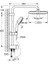 Tempesta Cosmopolitan System 250 Cube Duvar Bağlantılı Divertörlü Duş Sistemi - 26694000 5