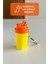 Protein Shaker Anahtarlık Sallanınca Ses Çıkaran Sporcu Anahtarlık - Sarı Turuncu 1