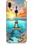 Xiaomi Redmi Note 7 Uyumlu Denizaltında Eyfel Hayali Desenli Silikon Kılıf 1