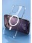 Newface iPhone 14 Pro Max Kılıf Tron Şeffaf Magsafe Kapak - Şeffaf 3
