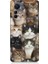 Xiaomi Mi 12 Pro Uyumlu Kedi Kalabalığında Kaos Desenli Silikon Kılıf 1