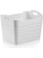 3'lü Renkli Eyfel Desenli Çok Amaçlı Şeffaf Plastik Organizer Set 2