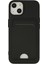 Newface iPhone 14 Plus Kılıf Kelvin Kartvizitli Silikon - Siyah 1