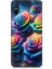 Xiaomi Redmi 9A Uyumlu Gökkuşağı Güllerin Patlaması Desenli Silikon Kılıf 1