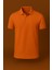 Kaelaurean Erkek Polo Yaka T-Shirt Çekmeyen Pamuklu Kumaş Slim Fit Dar Kesim Kıvrılmazyaka 2