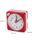 Mini Seyahat Masa Çalar Saati Kuvars Led Işık Erteleme Fonksiyonlu Pil İle Çalışan Kırmızı (Yurt Dışından) 5