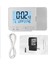 Led Çok Fonksiyonlu Projeksiyon Dijital Alarm Saati Sıcaklık Usb (Gümüş) (Yurt Dışından) 1