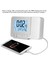 Led Çok Fonksiyonlu Projeksiyon Dijital Alarm Saati Sıcaklık Usb (Gümüş) (Yurt Dışından) 2
