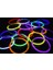 Karanlıkta Yanan Parlayan Fosforlu Glow Stick Çubuk Bileklik 50 Adet 3